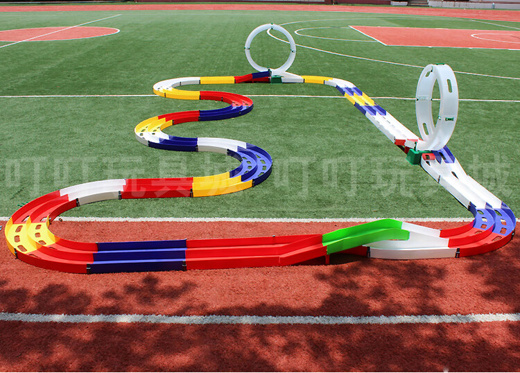 车奥迪双钻赛道四驱兄弟四驱车赛道跑道 家庭单双轨立交闪电飞龙轨道