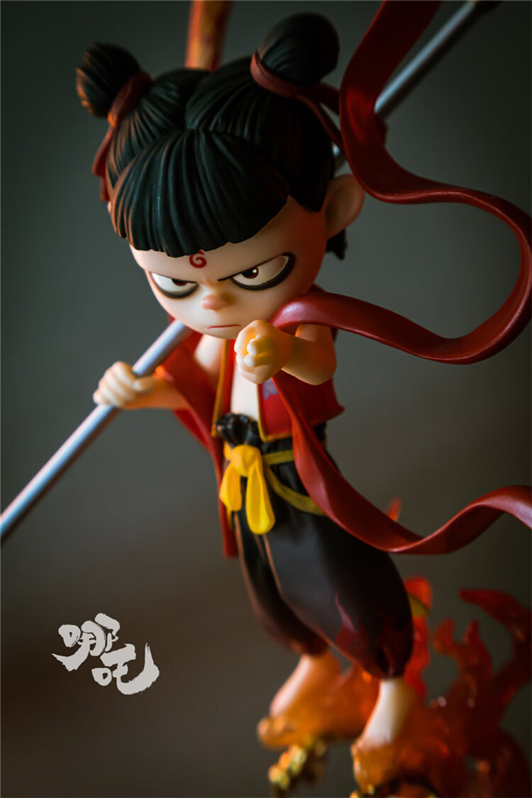 哪咤魔童降世动漫人物摆件哪吒之魔童降世哪吒敖丙李靖殷夫人太乙真人