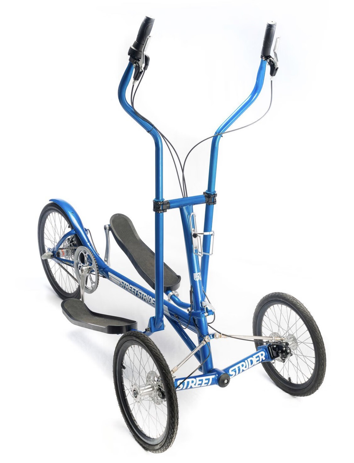 两用摇摆式健身车室内外健身器材椭圆旋转自行车 旋转自行车【图片