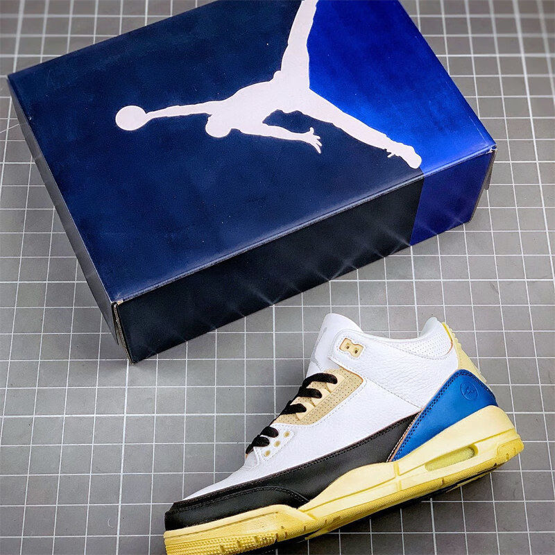 【官方自营旗舰店】fragment design x aj3中帮藤原浩闪电联名潮流