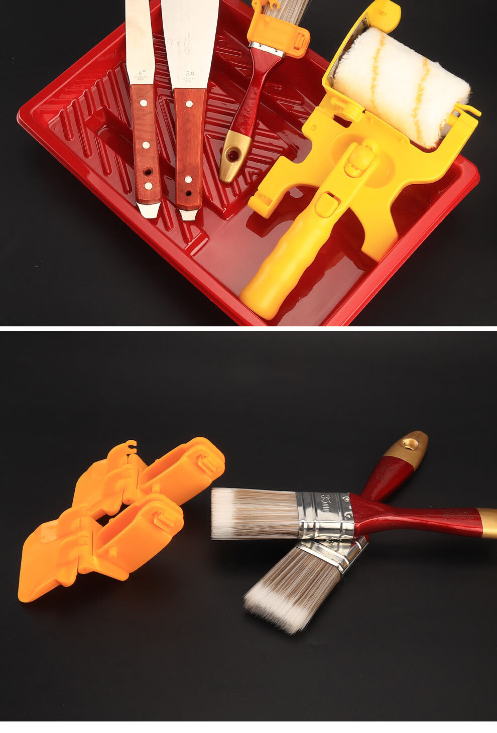 分色神器修边油漆分色涂料收边油漆刷分色刷子刷角小型油漆工具修边