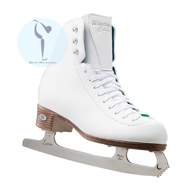 柒磊 美国riedell 冰鞋 emerald 19/119 儿童花样滑