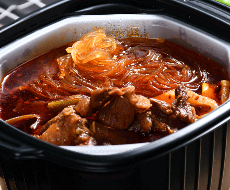 麻辣嫩牛番茄i小酥肉牛腩即食方便速食粉面 (3盒嚐鮮裝)番茄小酥肉