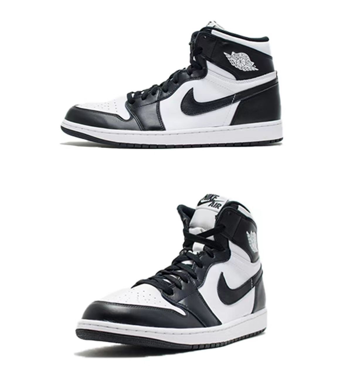 aj莆田纯原高版本高帮篮球鞋男女鞋纯原aj禁穿潮流情侣鞋 芝加哥 41