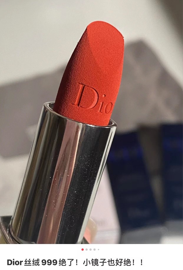 直销dior迪奥口红小样720丝绒999哑光肉桂奶茶色524中样复古显白鎹女