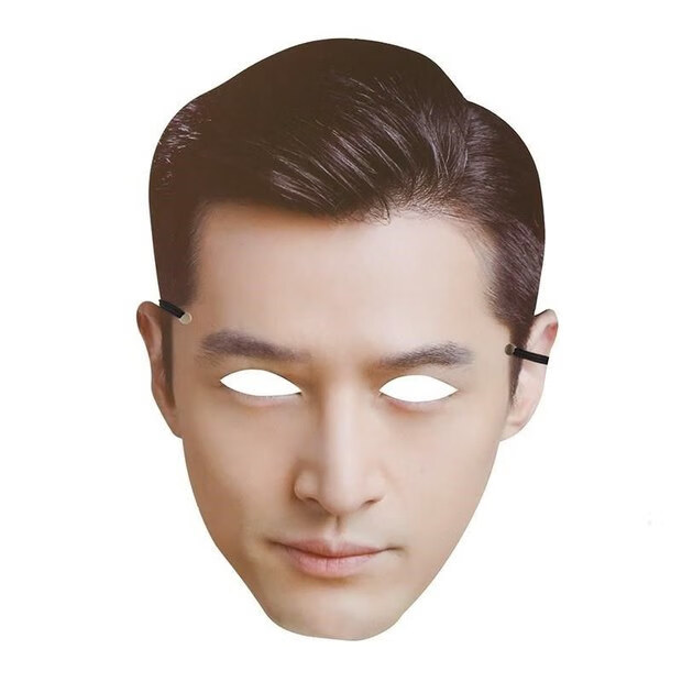 直播搞怪道具面具全脸硅胶美女易容防真人皮面皮仿真人假皮纹纹绣练习