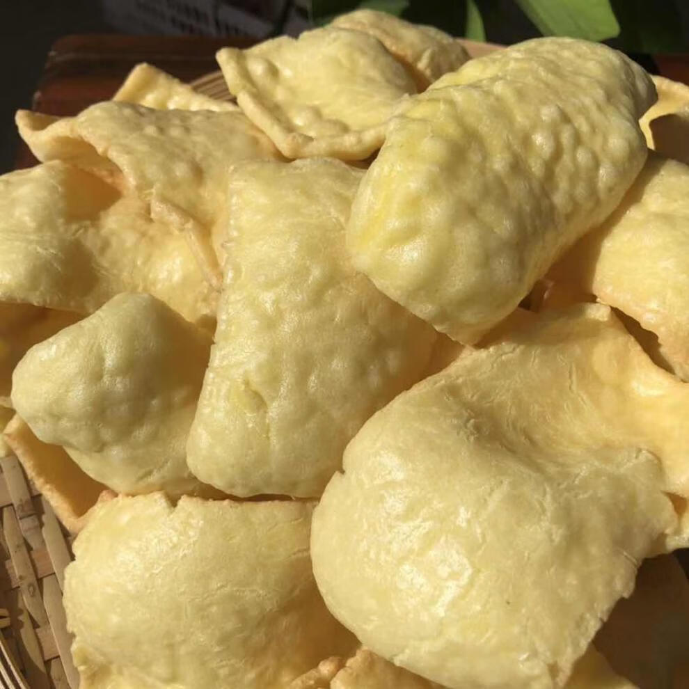 定南烫皮 1斤 3斤 江西赣南特产沙炒厚烫皮 龙南 信丰 定南 安远地方