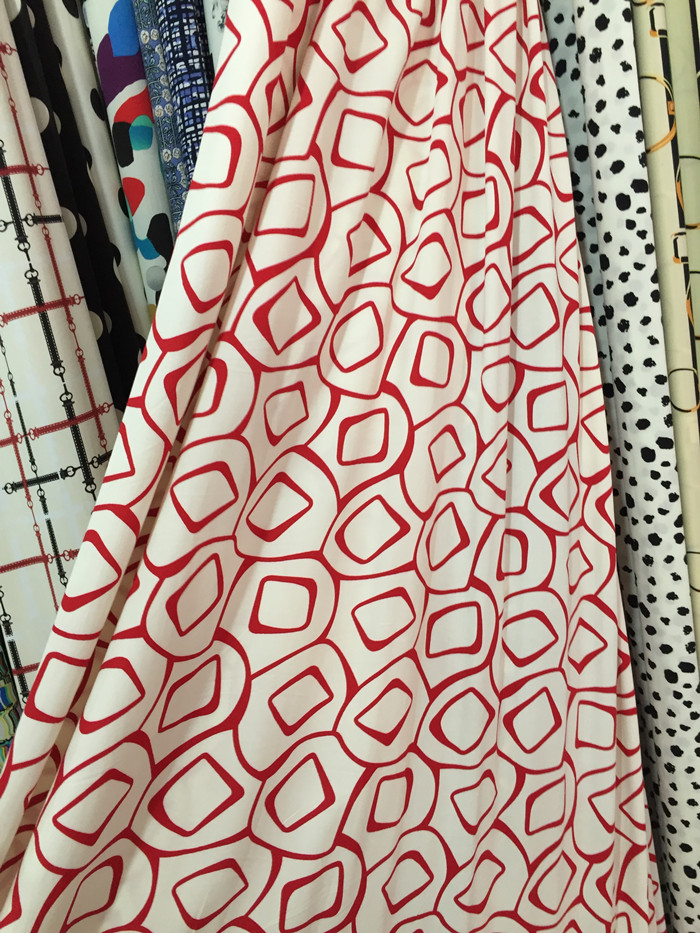 棉绸布料裙子布料 60支棉绵绸人造棉麻布料竹节棉芦荟数码棉绸裙子