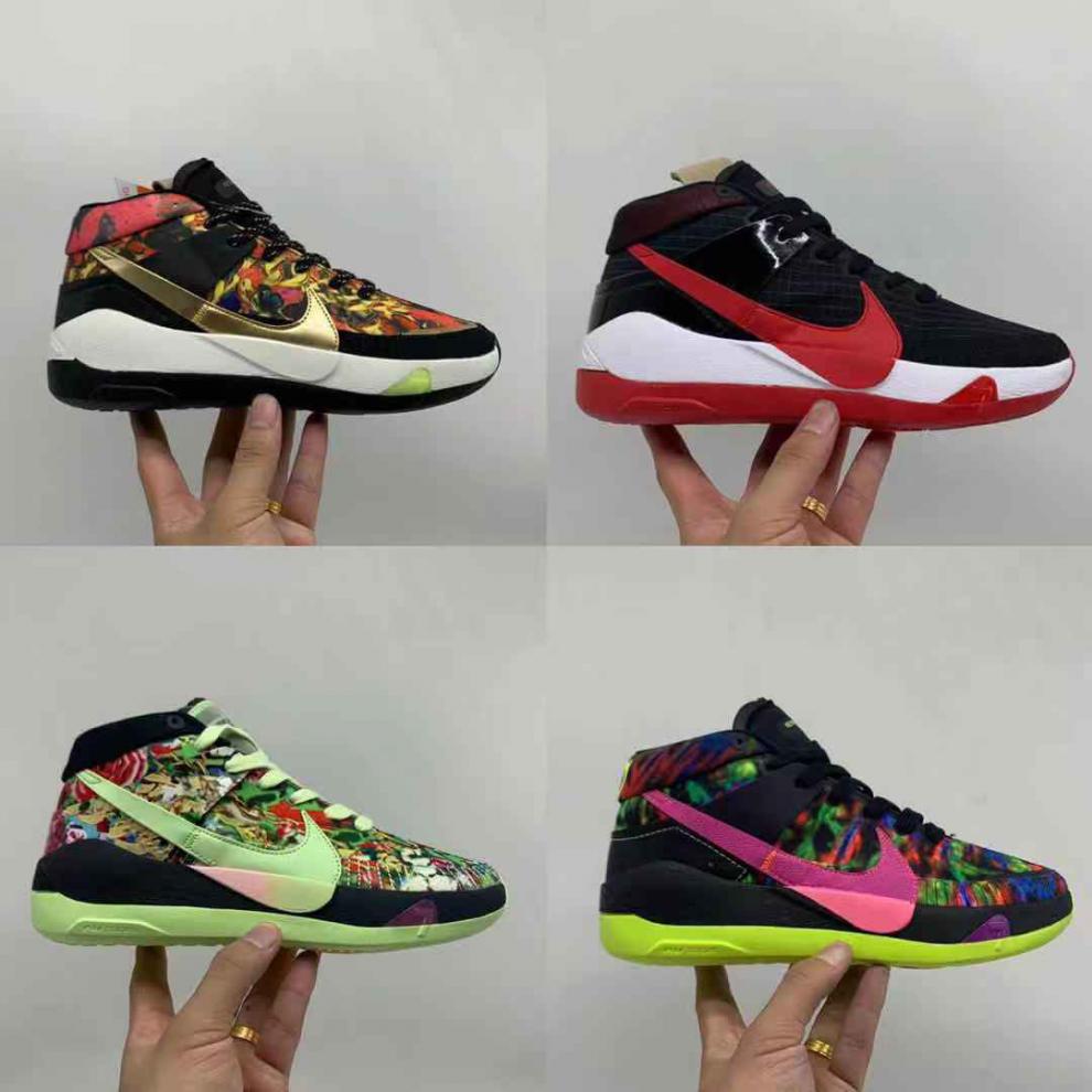 灭世纯原kd13杜兰特13代篮球鞋男女实战耐磨防滑全掌kobe7气垫运动鞋