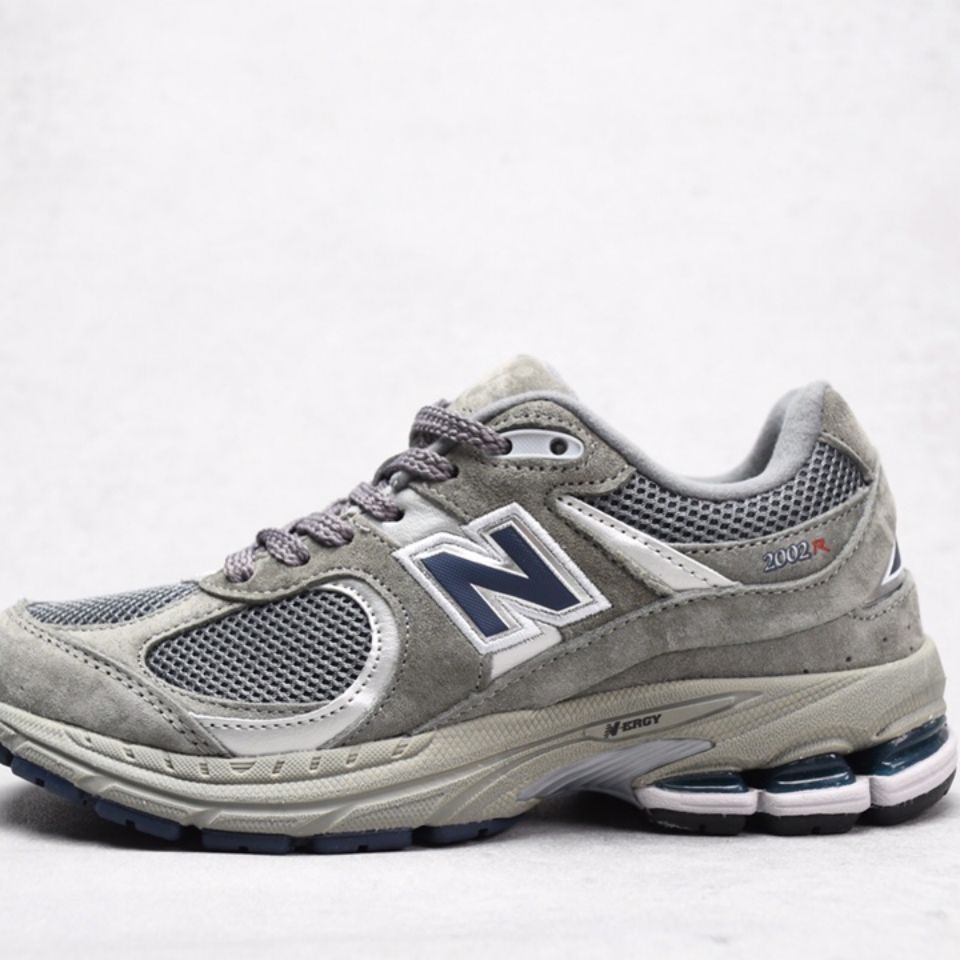 纯原nb2002r元祖灰复古男鞋女鞋休闲增高老爹鞋情侣款运动鞋 中灰色