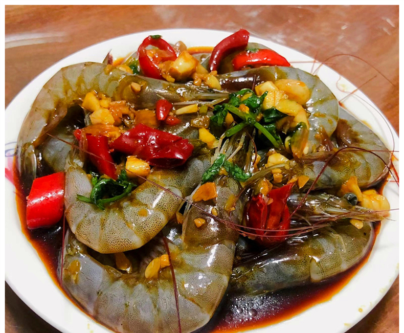 5折 潮汕生腌虾 潮汕生腌海鲜海虾700g 即食生呛大虾卤虾酱虾 腌制