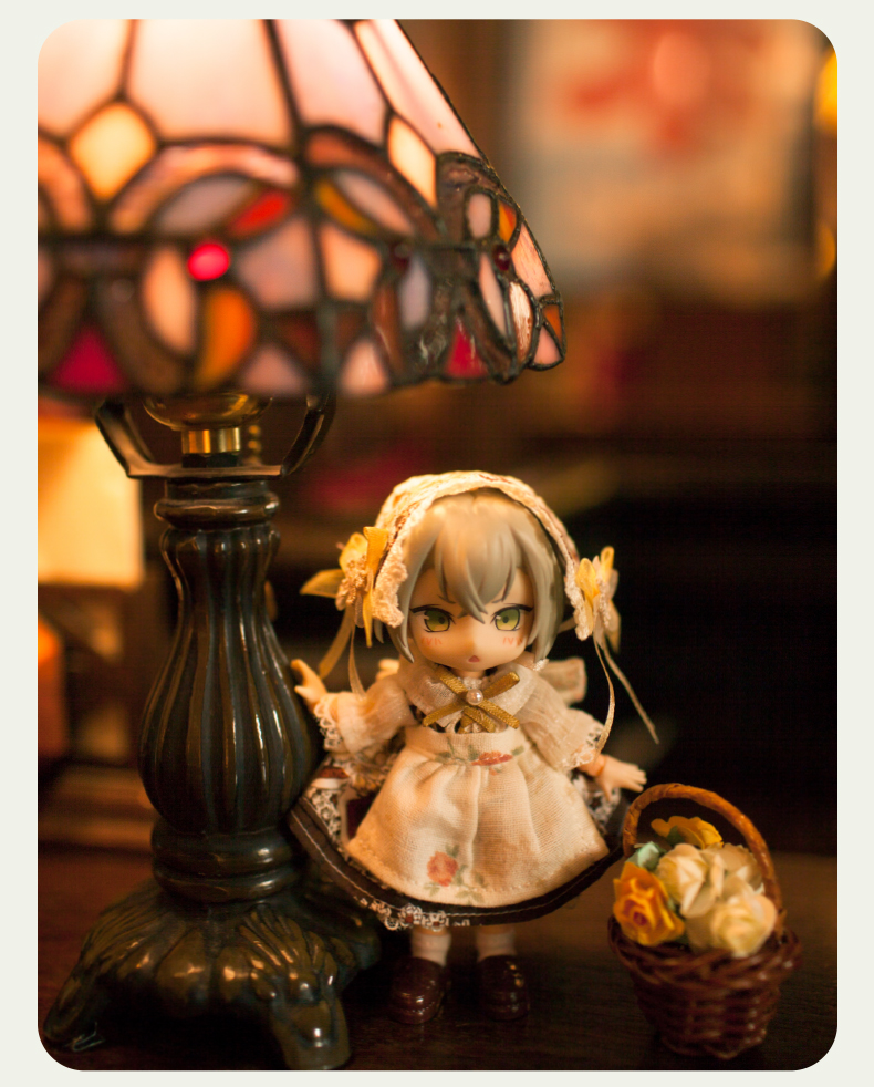 娃衣复古田园女小裙子bjd绿野仙踪molly围裙 洋装 2.