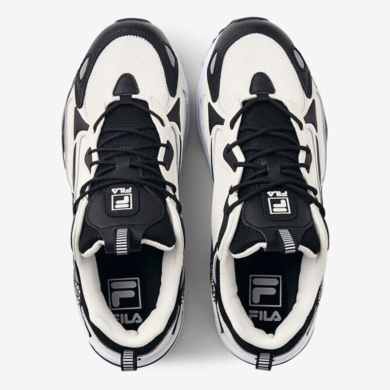 fila 斐乐 ray tracer 复古运动老爹鞋 舒适透气男士休闲鞋 白色/1rm