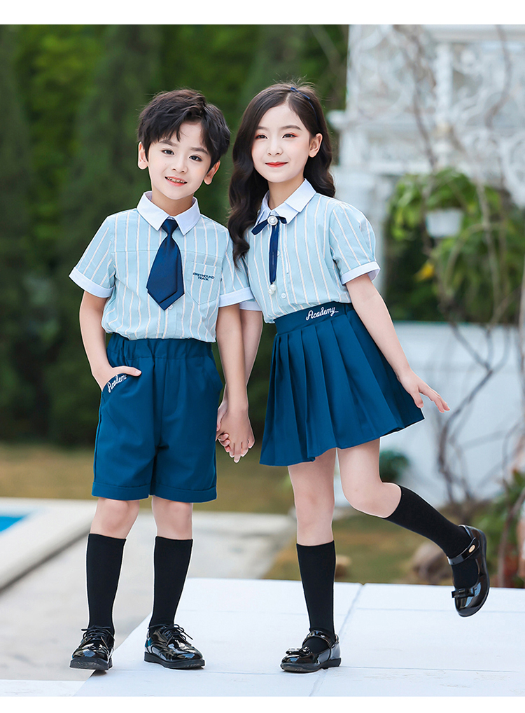 好货热荐品牌小学生班服英伦风毕业拍照典礼合唱服装幼儿园大班衬衫