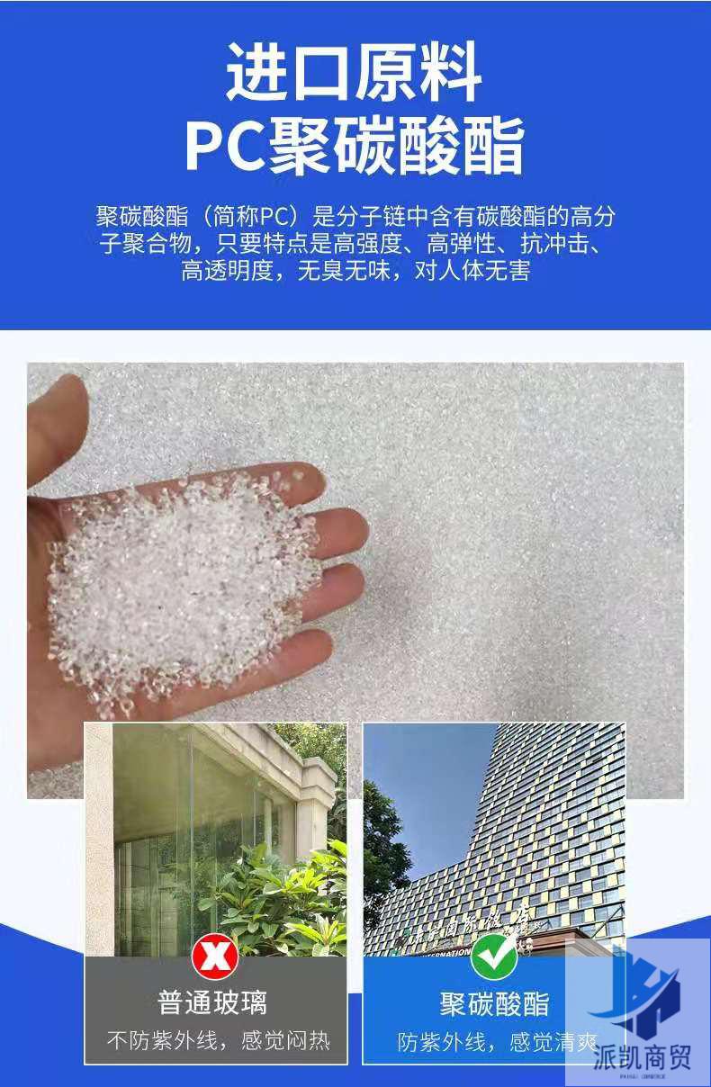 pc塑料板pc聚碳酸酯耐力板透明板雨棚陽光板有機玻璃板pet板客戶專拍