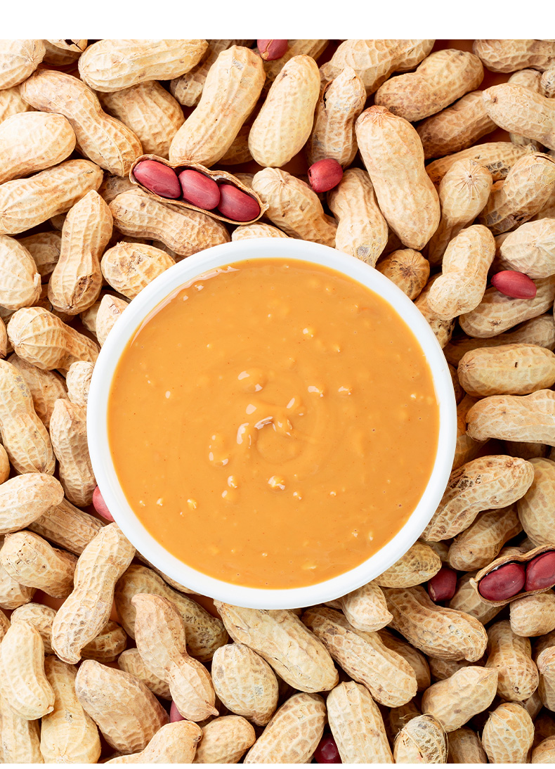 美食帝国纯颗粒花生酱原味高蛋白0添加蔗糖精海盐健身脂肪早餐三明治