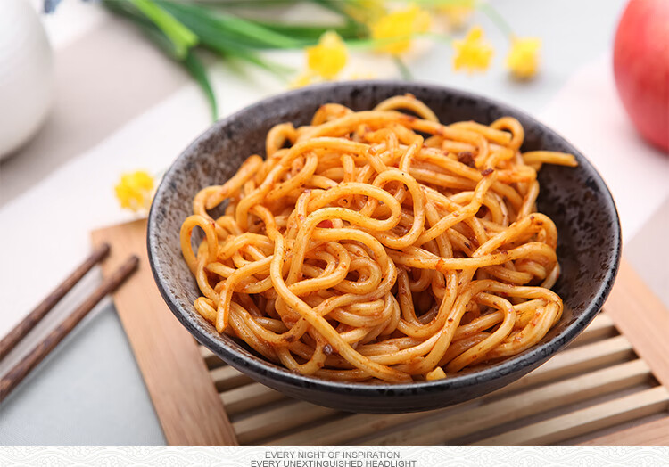 港式车仔面xo酱香辣酱方便面速食乌冬面拌面带酱七仔拉面意大利面香港