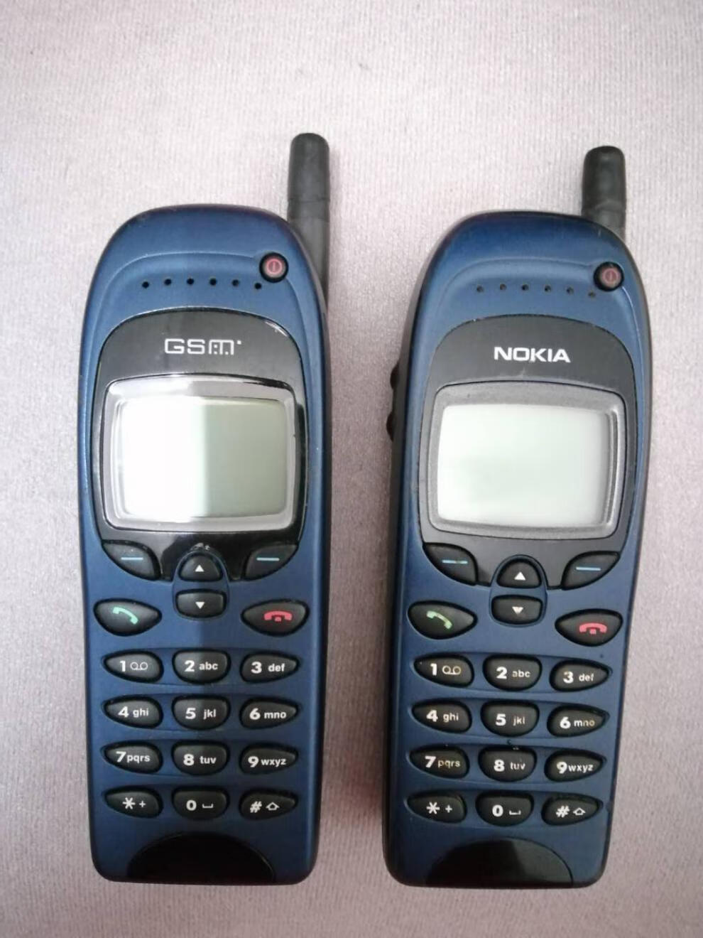 适用于nokia/诺基亚6150 原装经典怀旧老人学生 古董老款手机 蓝色