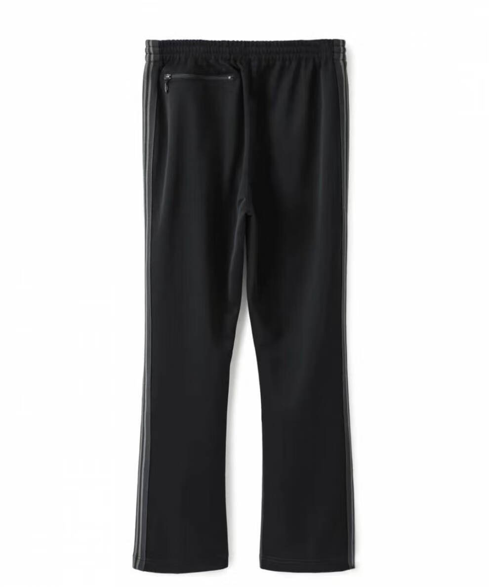 loosafandaneedles 灰黑 蝴蝶刺绣 宽松 日韩风运动裤子男裤长裤女