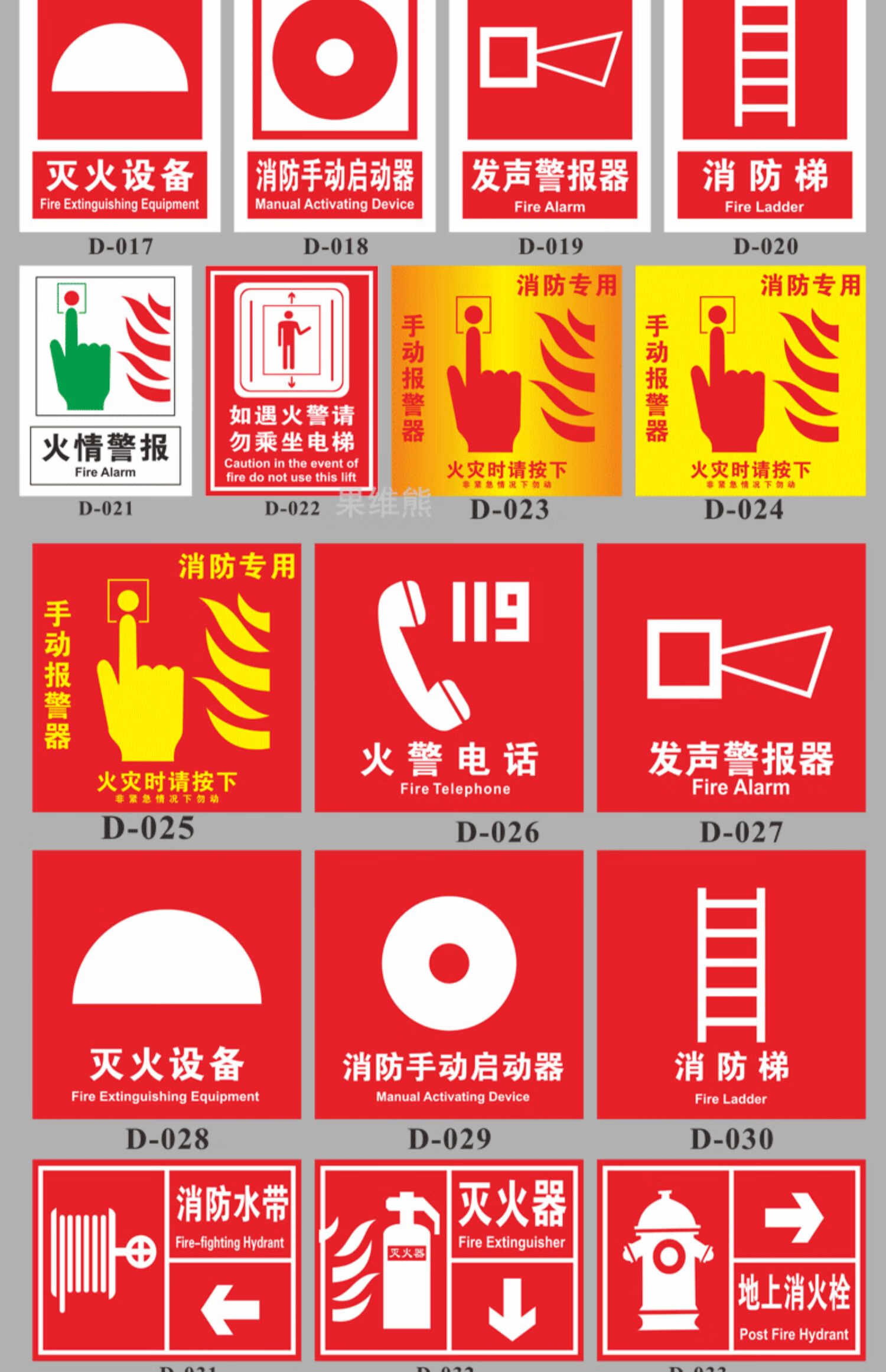 梦倾城禁止吸烟标识消防安全标识牌严禁烟火有电危险警示贴建筑工地