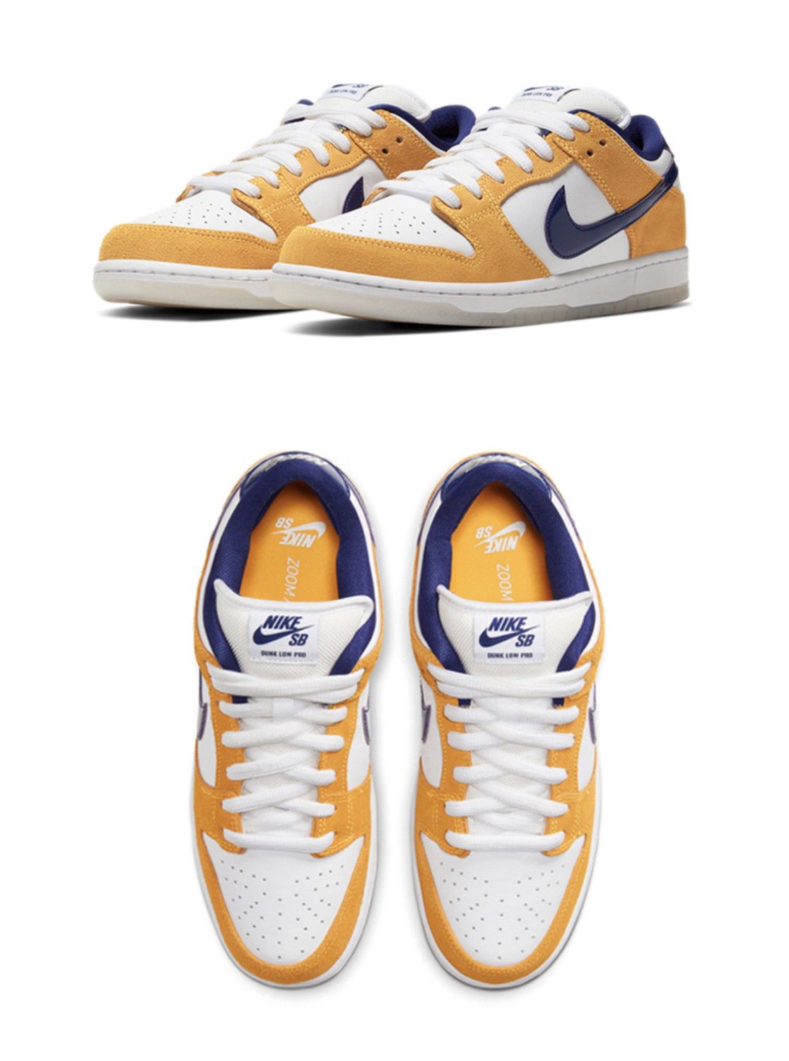 纯原sb dunk low 紫金湖人配色男女情侣休闲运动滑板鞋王一博品牌