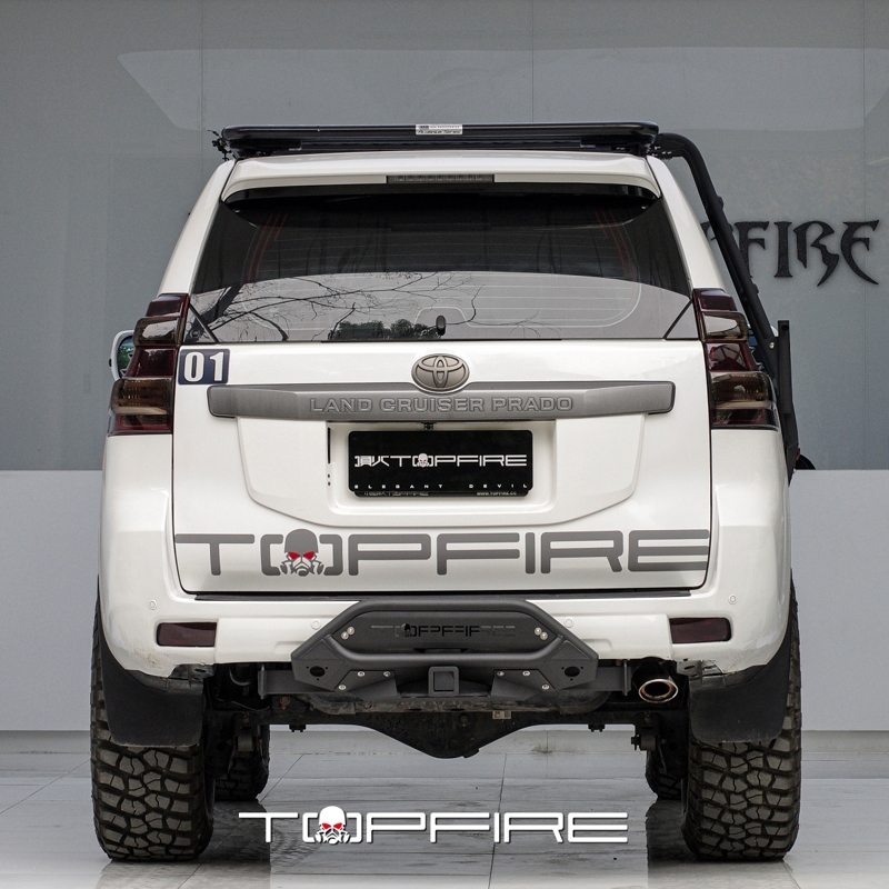 topfire顶火车贴拉花迷彩酷路泽霸道改装贴纸车身贴花彩条 中国顶火