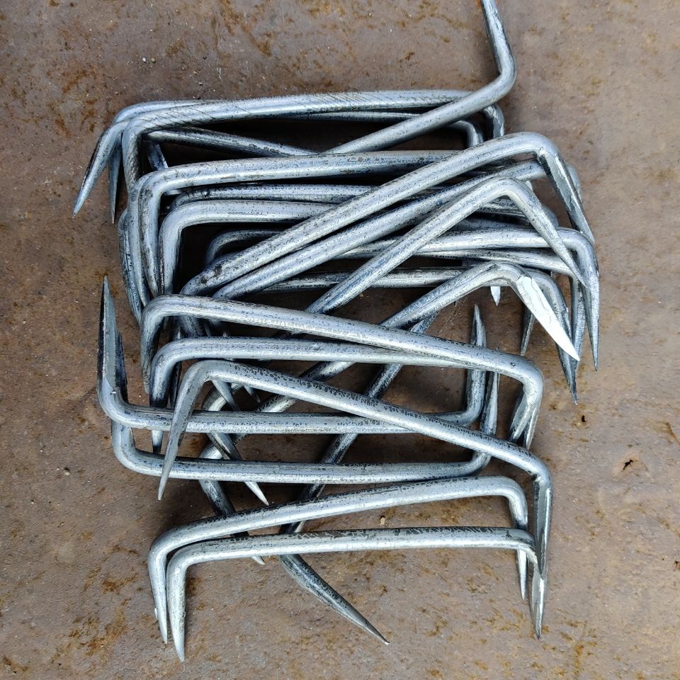 定制扒钉马王钉蚂蟥钉两头钉建筑钉工矿钉扒锔钉船钉抓钉爪钉锔钉局钉