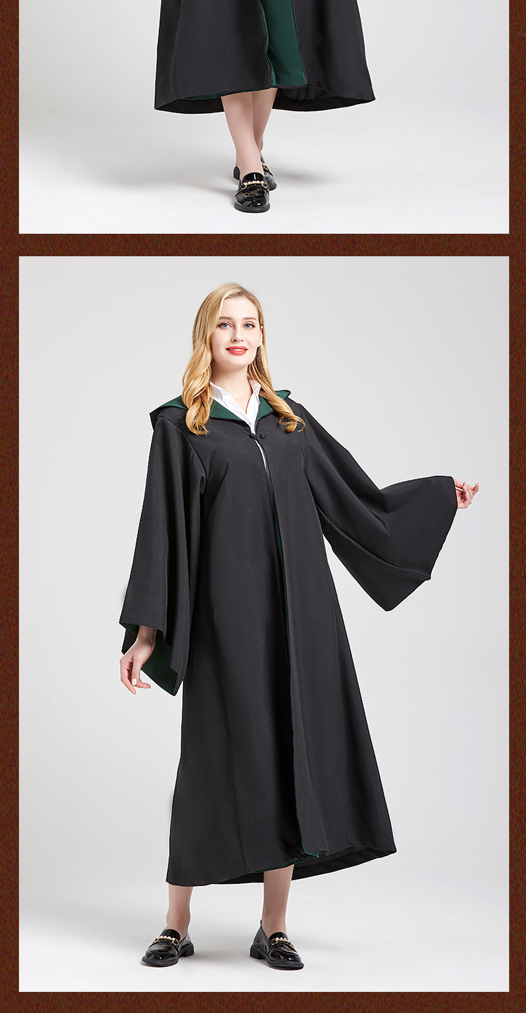 学生斗篷风衣usj原版魔法袍领带衬衫裤子魔杖发圈儿童s格兰芬多红色