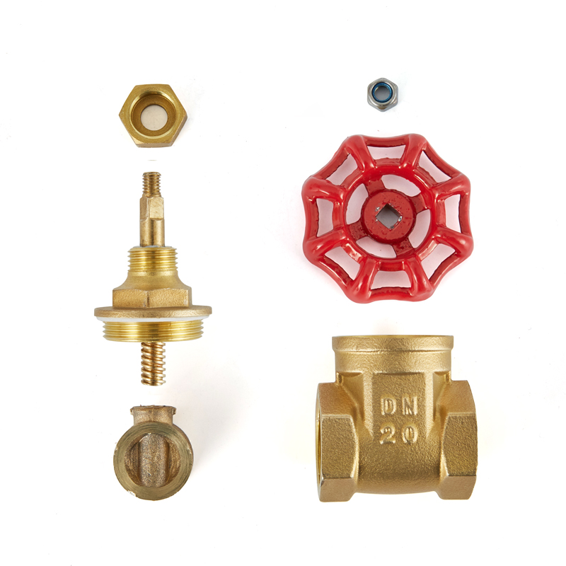 燕舞 闸阀全铜dn15 20 25 32 40 50水表前开关内螺纹4铜阀门6分1寸 普