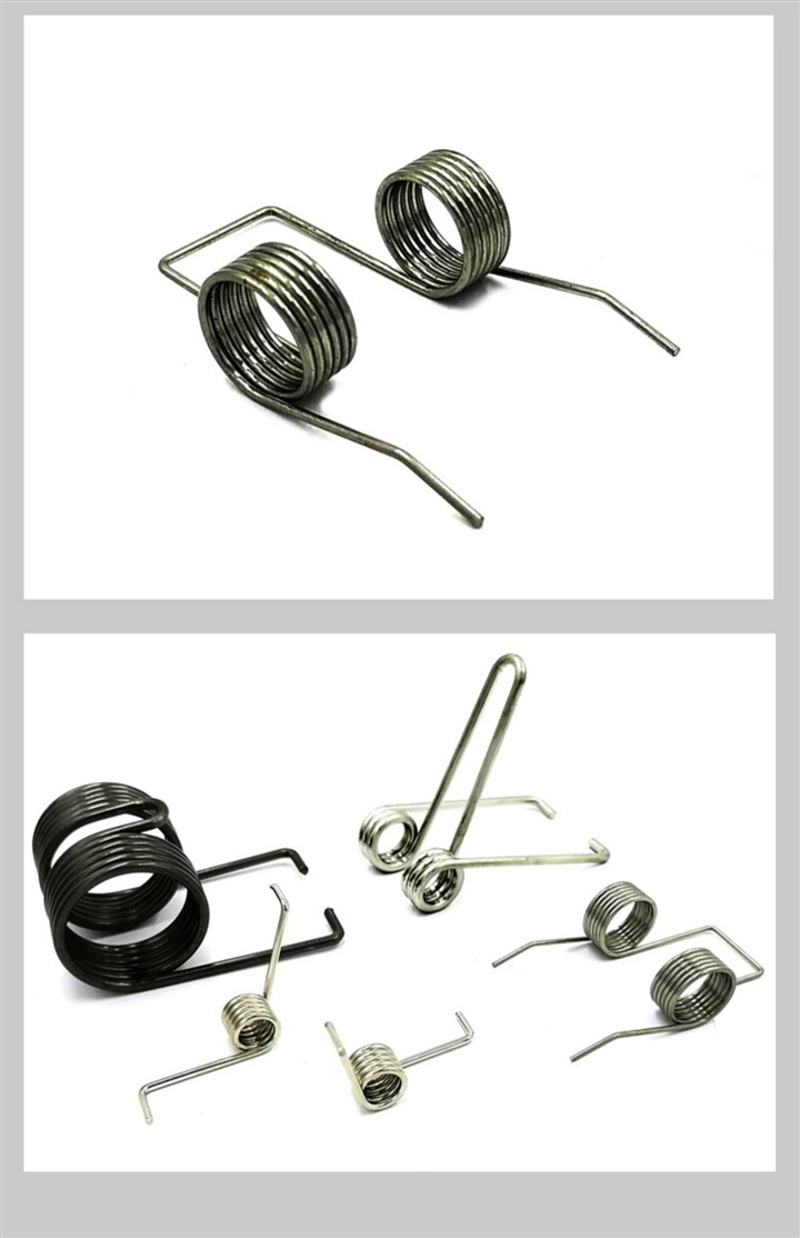 双扭转弹簧定做 强力不锈钢碳钢扭转旋转扭力压小扭簧 支持定制 1*5