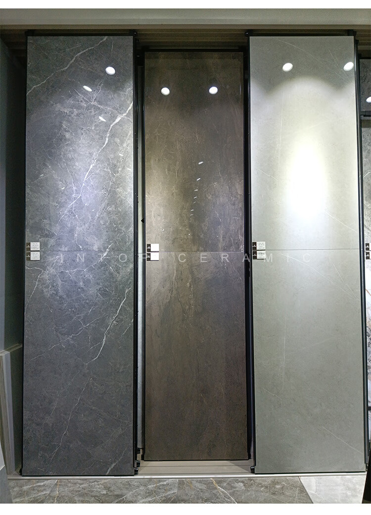 广东佛山通体大理石瓷砖750x1500暖色米黄色柔光客餐厅地砖75r011l