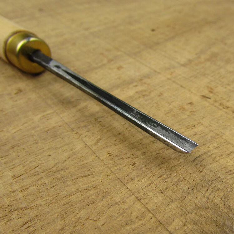 v型修光三角刀木雕刻刀套装手工刀具线条刀工具东阳雕刻刀 磨好1mm