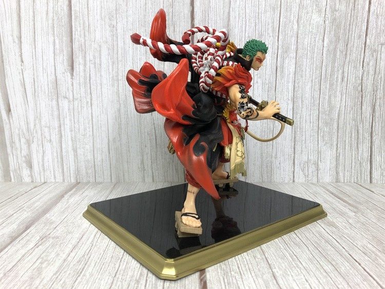 海贼王gk天狮索隆手办歌舞伎共鸣系列一刀流限量模型摆件走心礼黑色33