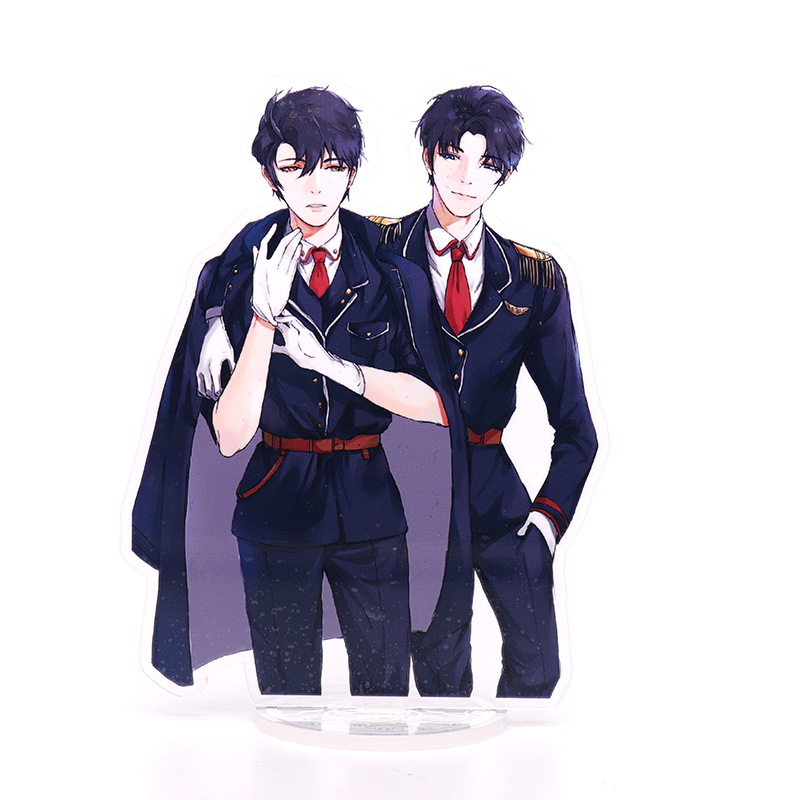 动漫耽美周边立牌 高考 游惑 秦究 双面亚克力桌面