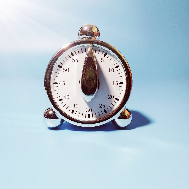 学生比赛活动创意礼物 厨师机械发条定时器学习提醒器计时器 摆件