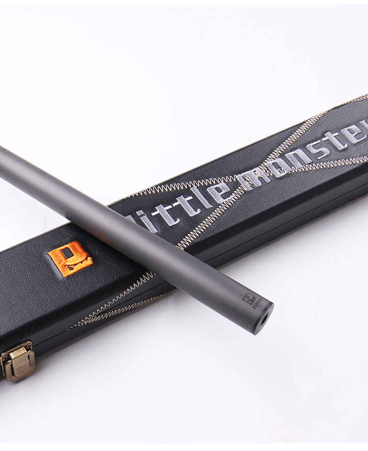 球杆小怪兽黑科技台球杆小头分体斯诺克大头中式黑8桌球杆碳素碳纤维