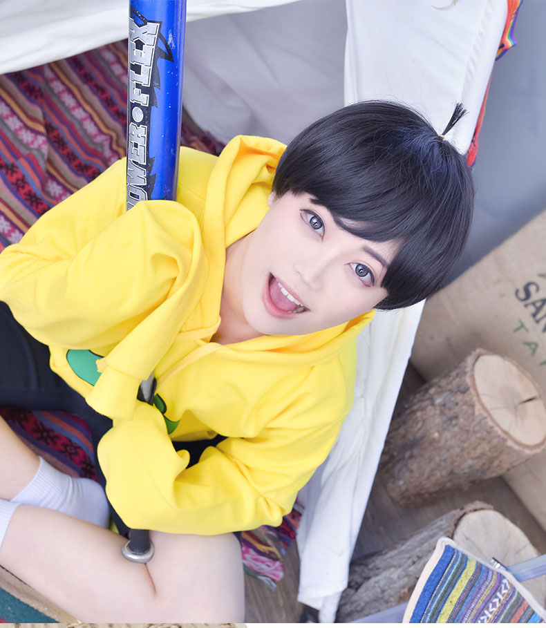 清仓秀琴家《阿松先生》cos假毛松野一松空松轻松椴松十四松 一呆毛款