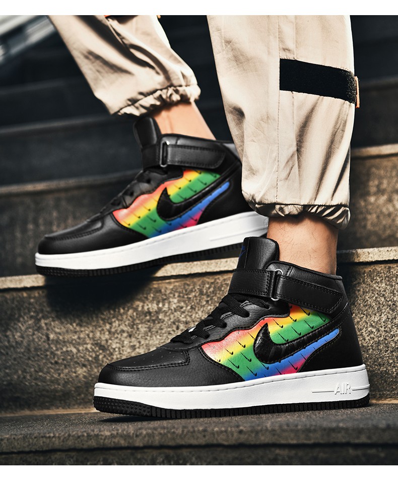 aj女鞋电玩联名高帮小白鞋莆田正版官网旗舰店男鞋春季镭射板鞋空军