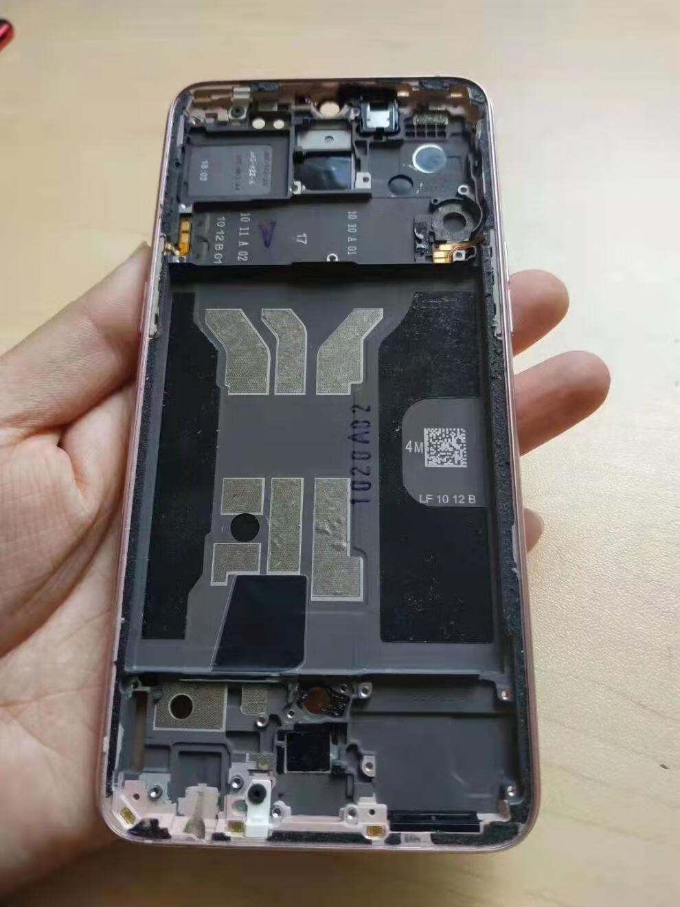 oppo r15标准版原装拆机中框 r15梦境版中壳 r17 r17pro原装中框 r17