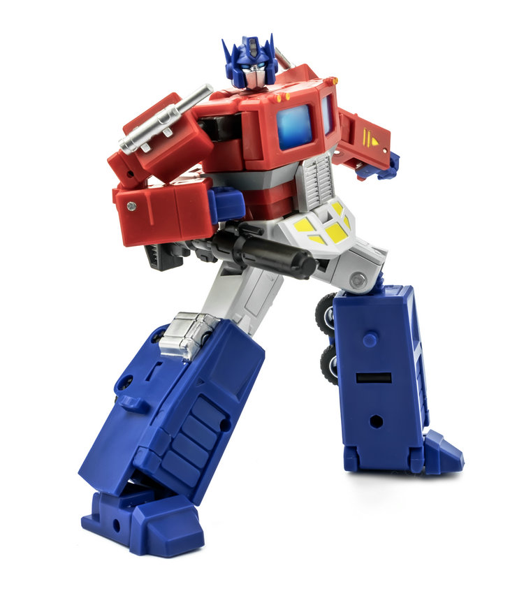 口袋战争擎天柱dx9擎天柱x34口袋战争小比例小柱子汽车人g1动画儿 dx9