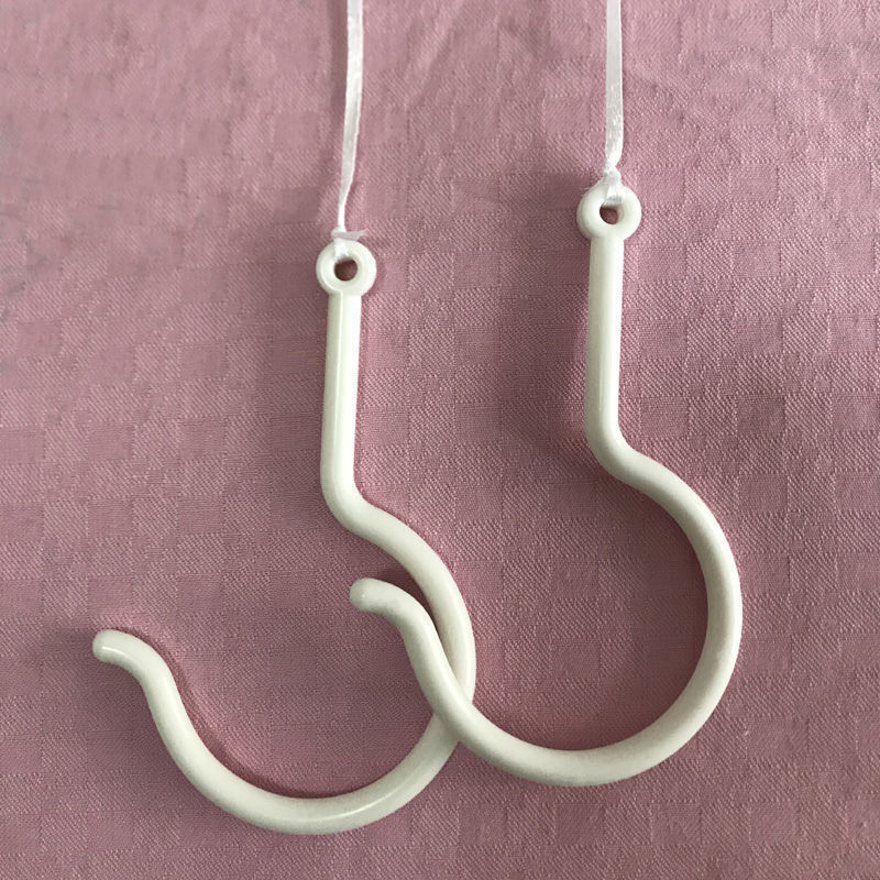 风汐 稚文鹤 家用蚊帐钩子塑料勾子帐钩学生蚊帐配件帐勾挂钩吊钩配