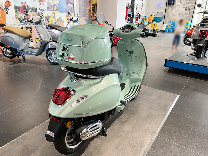 适用维斯帕150冲刺摩托车尾箱gts300vespa复古后备箱尾架后货架载物