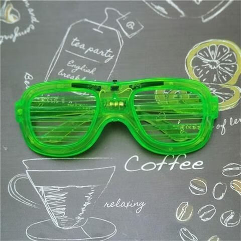 柯南发光眼镜 led同款搞笑沙雕cosplay中二 白色发光【单独】【图片