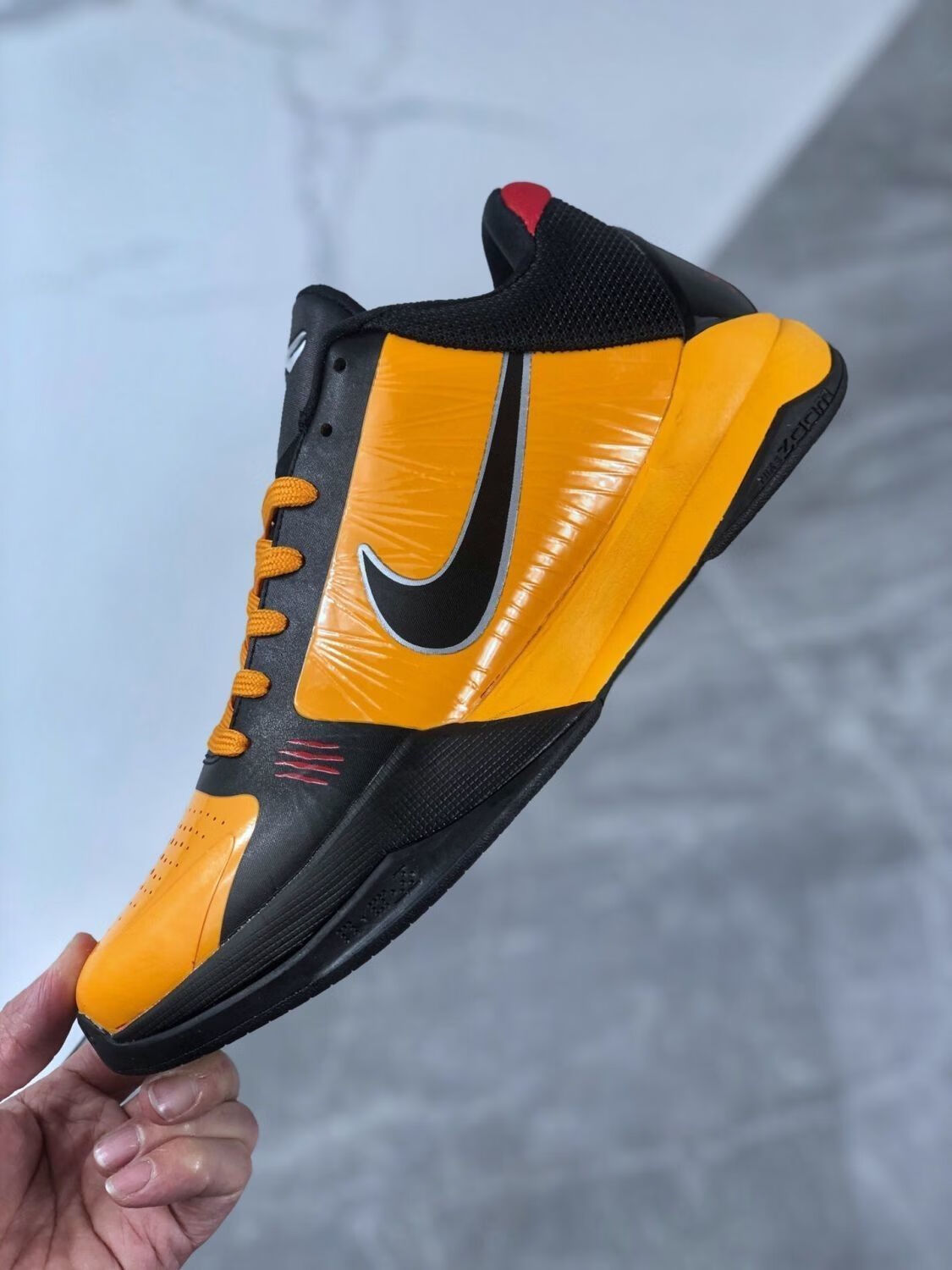 真碳板zoom zk5 bruce lee5代李小龙实战运动低帮文化 黑武士 39