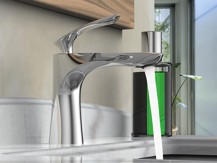 科勒(kohler)德国金色面盆水龙头冷热洗脸盆洗手盆全铜卫生间台上盆