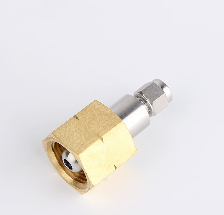 定制适用于气瓶接头 钢瓶接头 减压阀接头 卡套接头配 21.