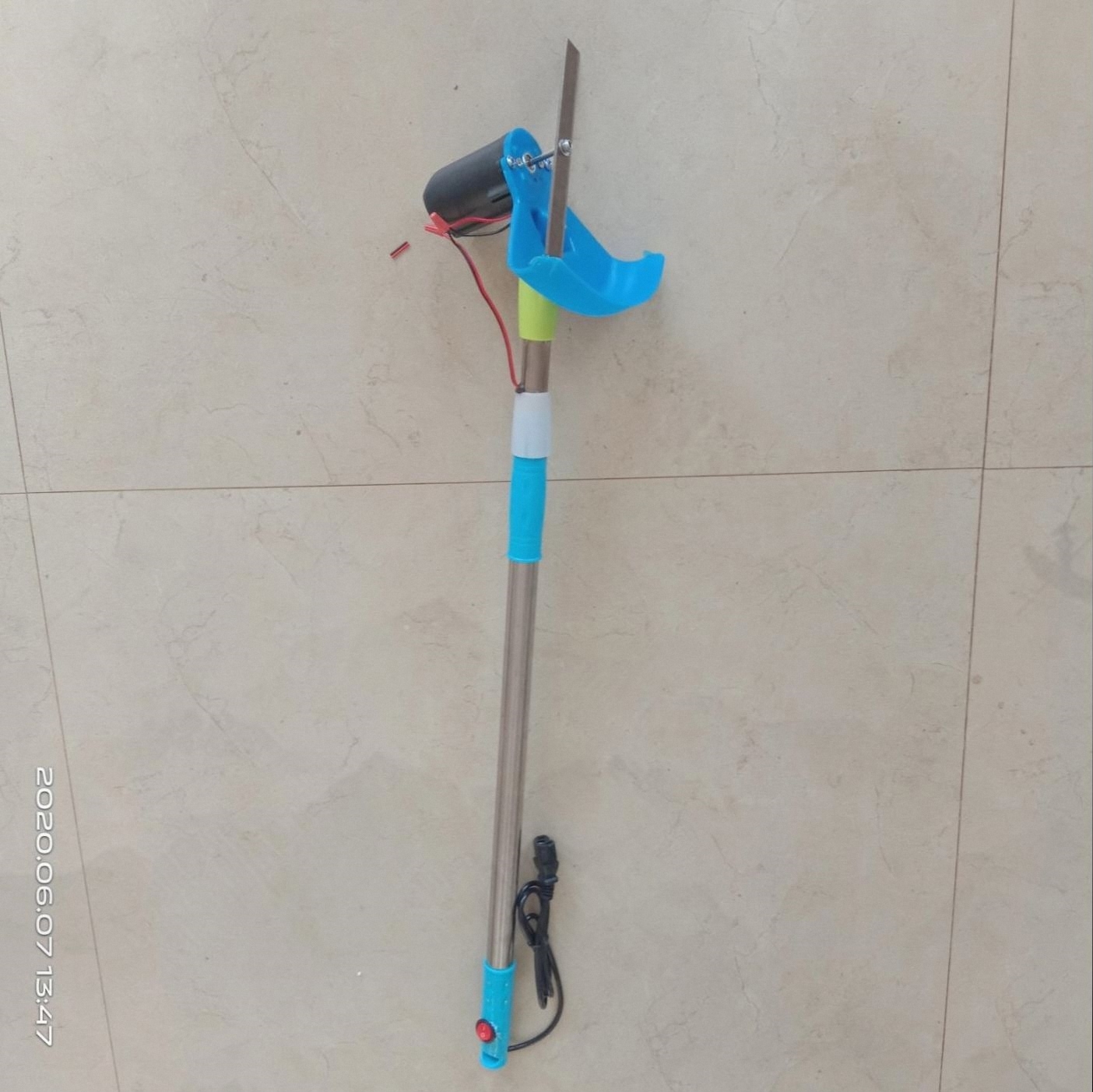 选】果树葡萄辣椒荔枝花椒甜瓜金银花疏花打头掐尖神器12v电动打尖机