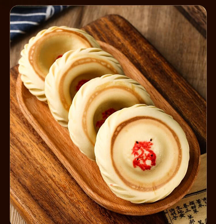 鹿糕馍陕西扶风特产非遗美食地方特色宝鸡名小吃糕点鹿羔馍香定制定制