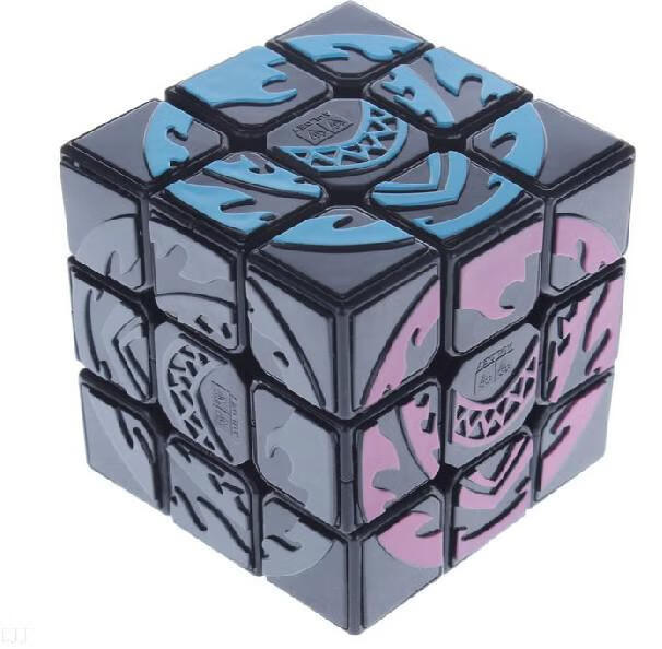 弭黎*奇博少年分子魔方奥迪双钻奇博少年魔方玩具三阶升级裂地崩龙剑