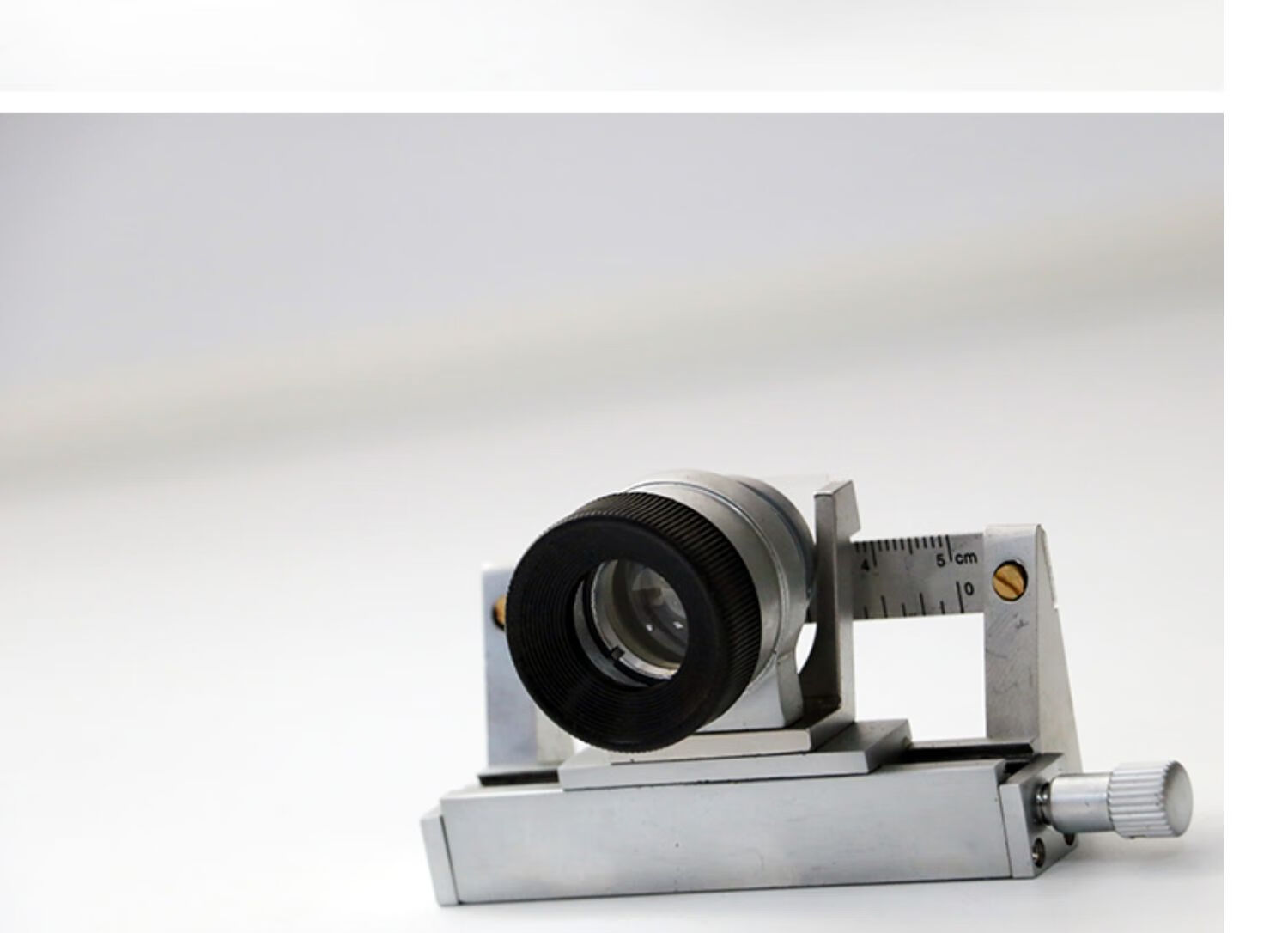 放大镜10倍20倍带刻度面料双镜头照布镜移动式织物密度分析镜密度镜